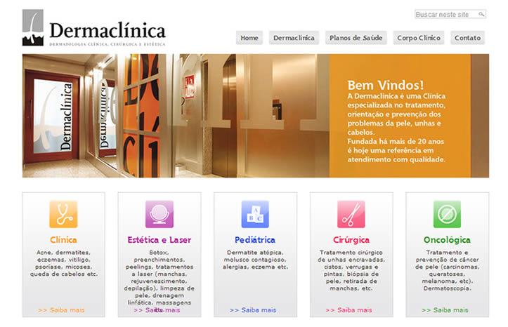 Dermaclinical Site Em Wordpress Clinica Medica