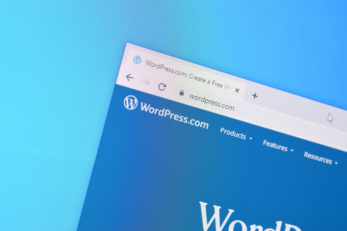 criação de sites em wordpress