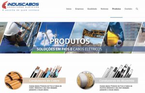 induscabos criacao site wordpress