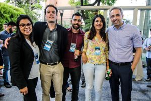 Equipe DGAZ no Lançamento do Guia de SEO para download criado por agências de marketing e a Abradi-SP