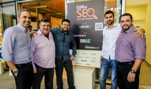 Os mais envolvidos no Lançamento do Guia de SEO para download criado por agências de marketing e a Abradi-SP