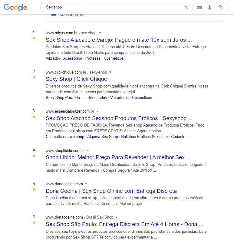 As primeiras posições na SERP são resultado de um projeto de SEO