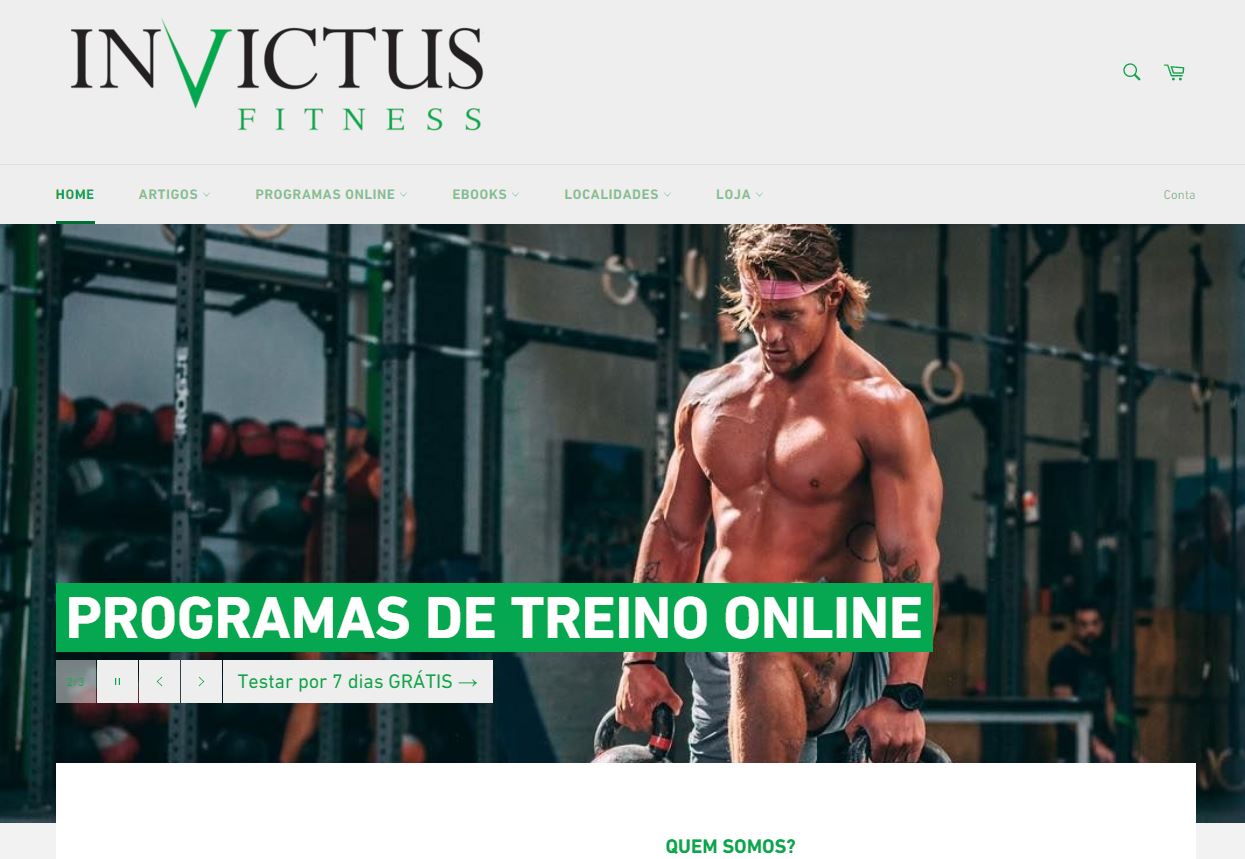 Invictus Fitness - Projeto de SEO