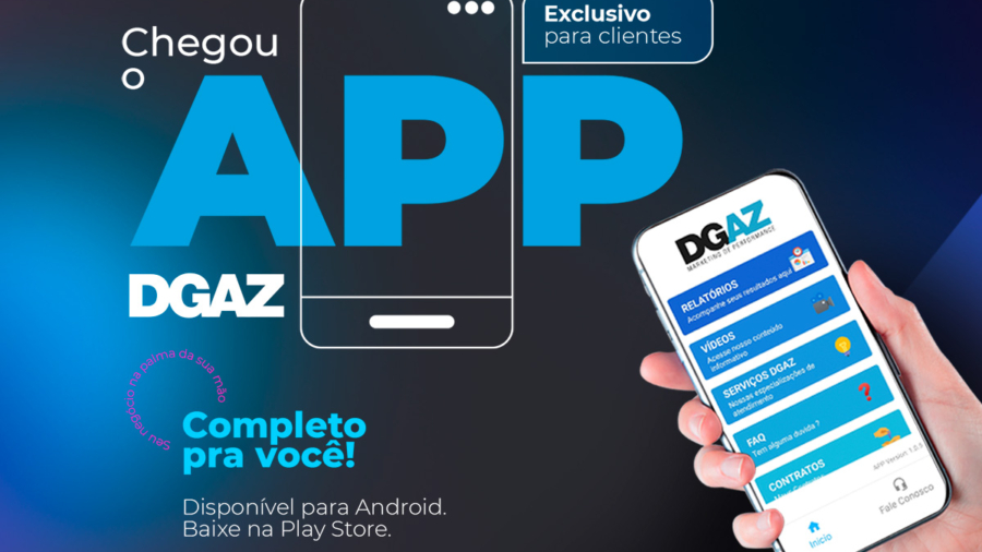 Lançamento APP DGAZ