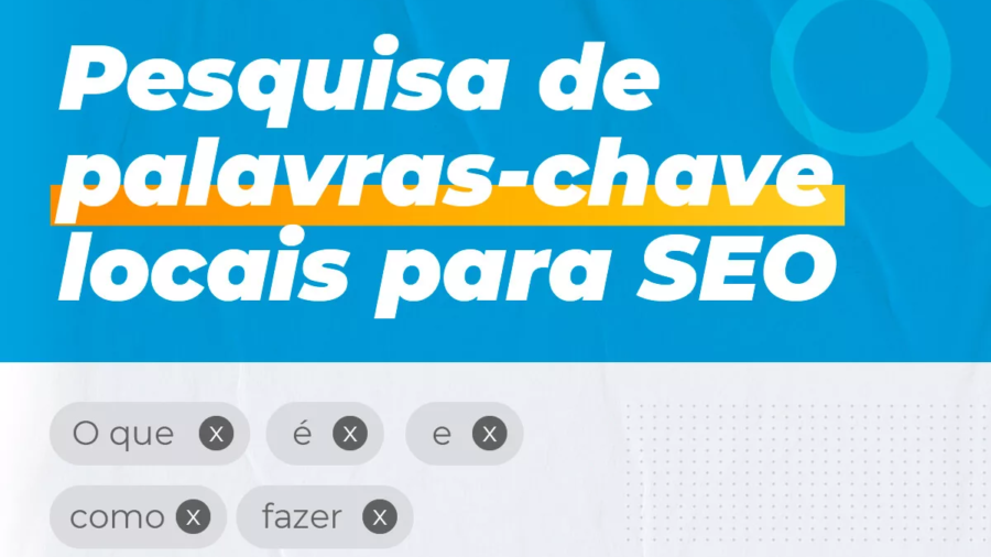 Pesquisa de palavras-chave para seo local