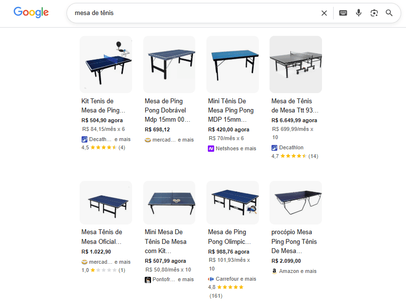 Resultados de busca para "mesa de tênis"