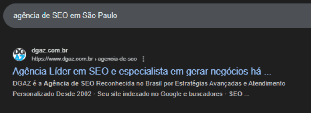 Pesquisa lodal no Google
