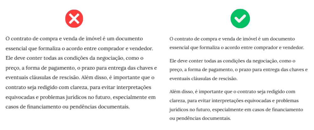 Exemplo de escaneabilidade no texto