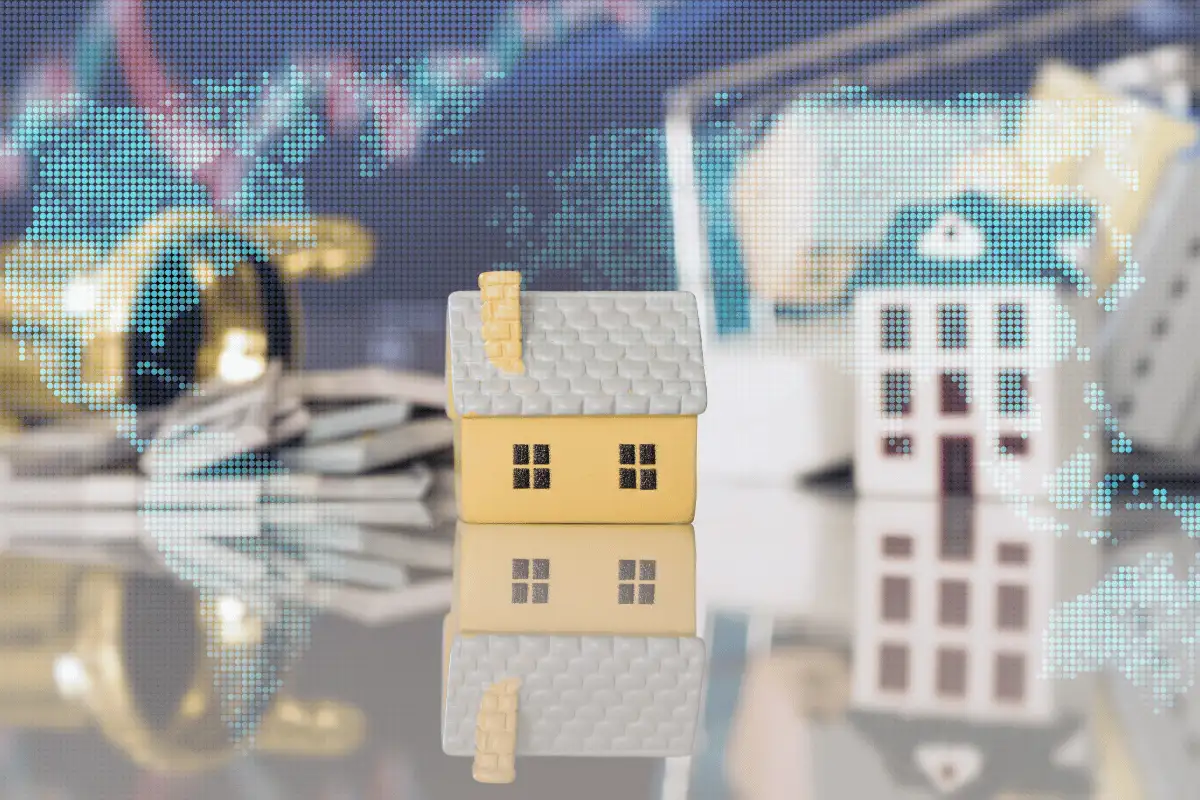 Maquete de casas e construções