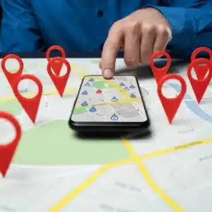 Busca local no celular